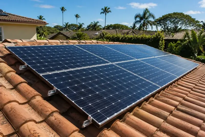Installation de panneaux solaires à Valcebollère